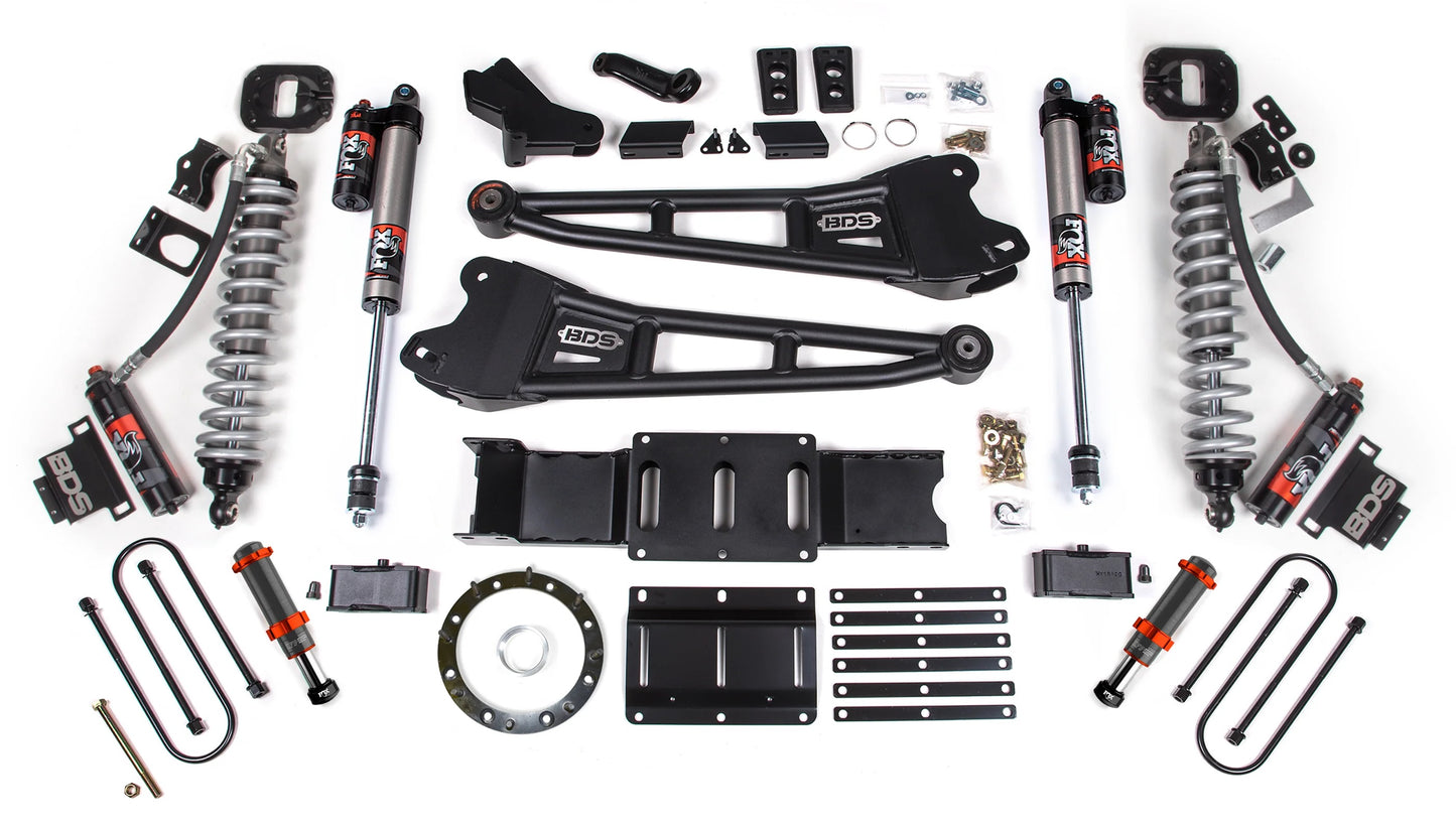 BDS 19-24 RAM 3500 DIESEL,4WD,6" RADIUS LIFT,5",OVERLOAD,8-BOLT,HYDRO,FOX 2.5