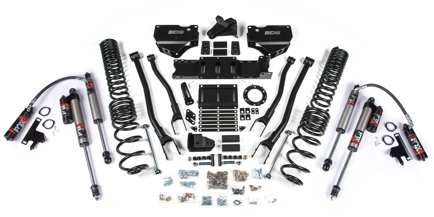 BDS 2019-2024 RAM 2500 DIESEL,4WD,6" LIFT KIT,4-LINK,COIL SPRINGS,FOX 2.5 SHOCKS