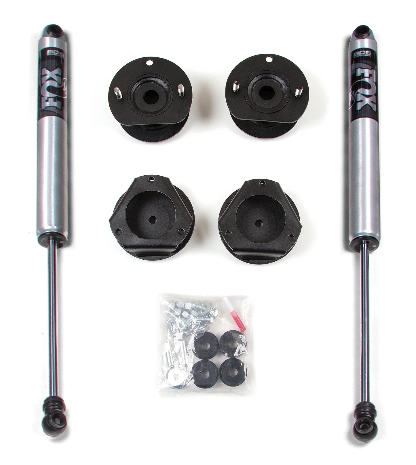 BDS 2002-2009 CHEVY TRAILBLAZER OR GMC ENVOY,4WD,2" LIFT KIT,FOX 2.0 SHOCKS
