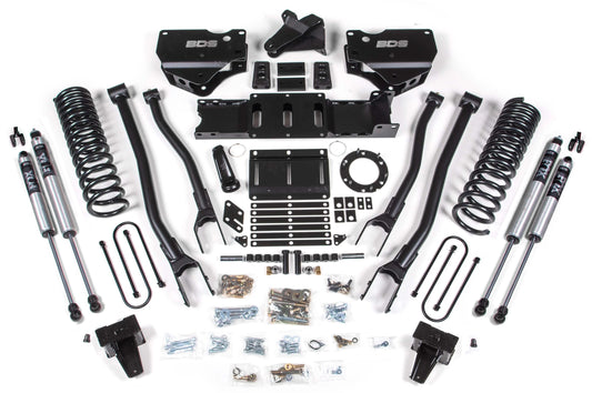 BDS 19-24 RAM 3500 DIESEL,4WD,6" LIFT,4-LINK,5" BLOCK,NO OVERLOAD,6-BOLT,FOX 2.0
