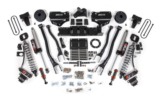 BDS 19-24 RAM 3500 DIESEL,4WD,6" LIFT,5" BLOCK,NO OVERLOAD,6-BOLT,HYDRO,FOX 2.5