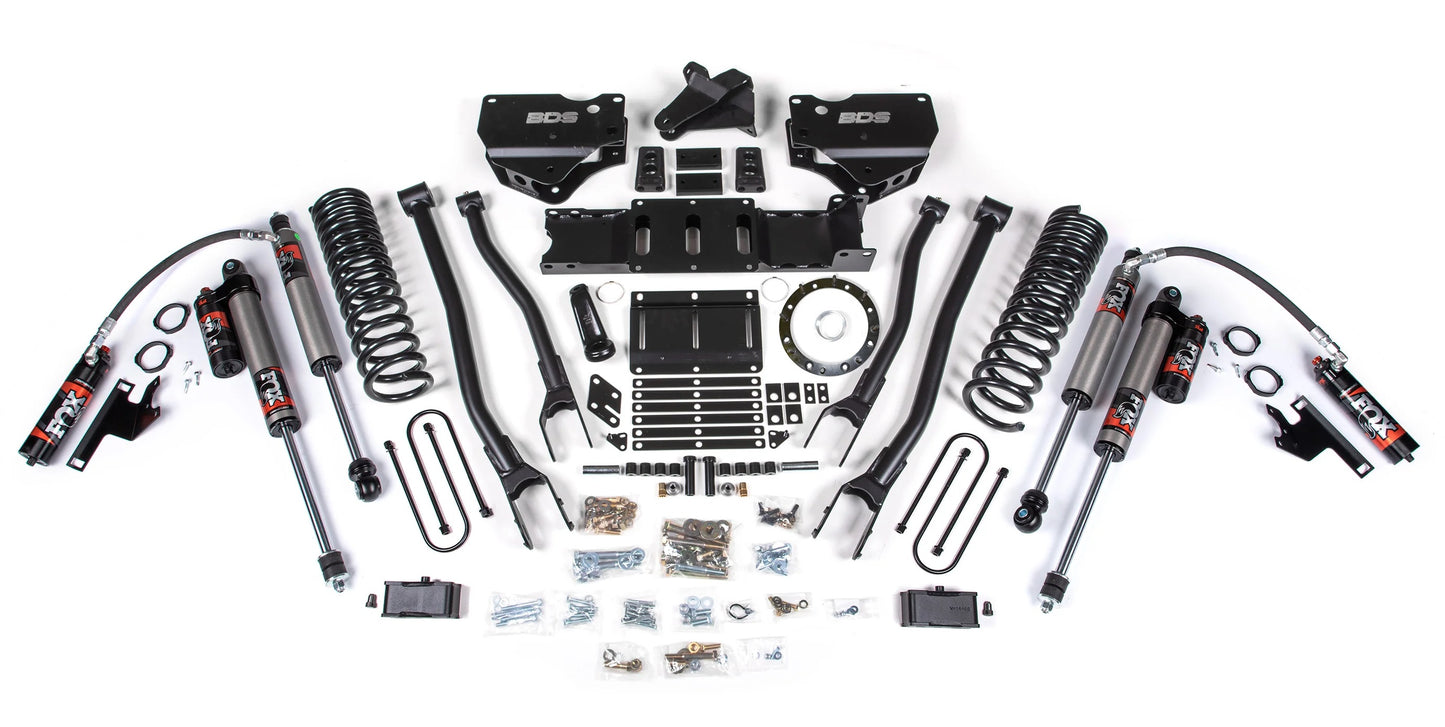BDS 19-24 RAM 3500 DIESEL,4WD,6" LIFT,4-LINK,5" BLOCK,OVERLOAD,6-BOLT,FOX 2.5