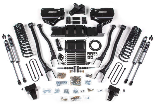 BDS 19-24 RAM 3500 DIESEL,4WD,6" LIFT,4-LINK,5" BLOCK,OVERLOAD,6-BOLT,FOX 2.0