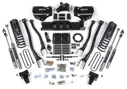 BDS 19-24 RAM 3500 DIESEL,4WD,6" LIFT,4-LINK,5" BLOCK,OVERLOAD,6-BOLT,NITRO