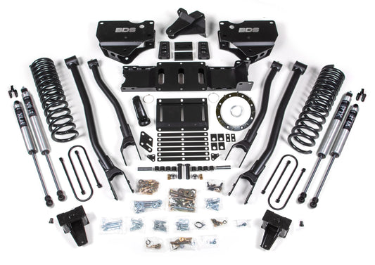BDS 19-24 RAM 3500 DIESEL,4WD,6" LIFT,4-LINK,5" BLOCK,NO OVERLOAD,8-BOLT,FOX 2.0
