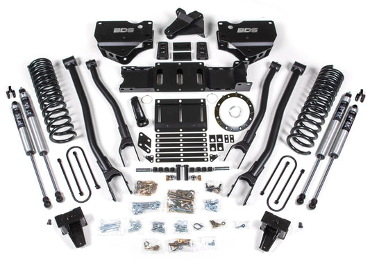 BDS 19-24 RAM 3500 DIESEL,4WD,6" LIFT,4-LINK,5" BLOCK,OVERLOAD,8-BOLT,FOX 2.0