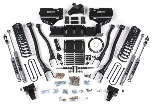 BDS 19-24 RAM 3500 DIESEL,4WD,6" LIFT,4-LINK,5" BLOCK,OVERLOAD,8-BOLT,NITRO