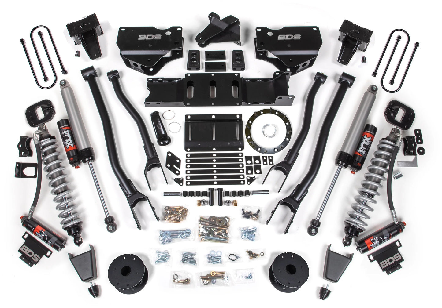 BDS 19-24 RAM 3500 DIESEL,4WD,6" LIFT,5" BLOCK,OVERLOAD,8-BOLT,RUBBER,FOX 2.5