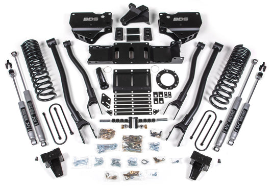 BDS 19-24 RAM 3500 GAS,4WD,5.5" LIFT,4-LINK,5" BLOCK,NO OVERLOAD,6-BOLT,NITRO