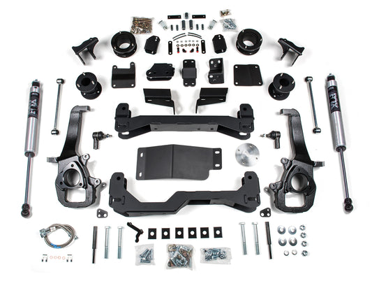 BDS 2019-2024 RAM 1500,4WD,4" AIR RIDE LIFT KIT,STANDARD KNUCKLE,FOX 2.0 SHOCKS