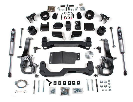 BDS 2019-2024 RAM 1500,4WD,4" AIR RIDE LIFT KIT,LARGE BORE KNUCKLE,FOX 2.0 SHOCK