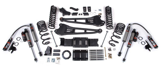 BDS 2019-2026 RAM 2500 GAS,4WD,4" RADIUS ARM LIFT KIT,COIL SPRING,FOX 2.5 SHOCKS