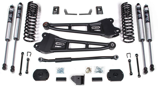 BDS 2019-2024 RAM 2500 DIESEL,4WD,3" RADIUS ARM LIFT KIT,AIR RIDE,FOX 2.0 SHOCKS