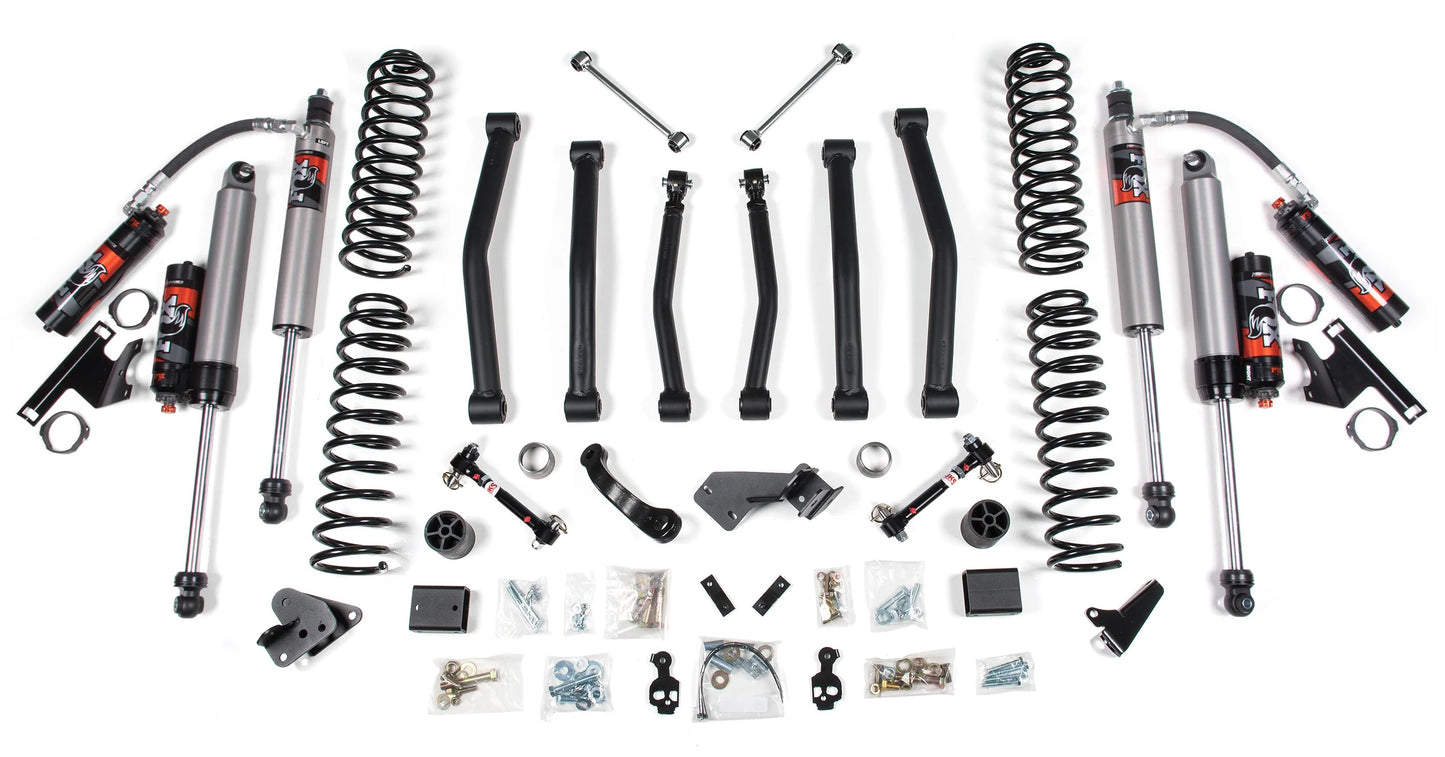 BDS 2012-2018 JEEP WRANGLER JK,4WD,2-DOOR 4" LIFT KIT,DISCONNECTS,FOX 2.5 SHOCKS