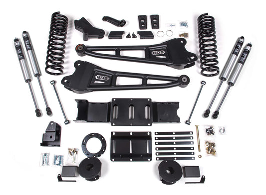 BDS 2019-2024 RAM 2500 DIESEL,4WD,4" RADIUS ARM LIFT KIT,AIR RIDE,FOX 2.0 SHOCKS