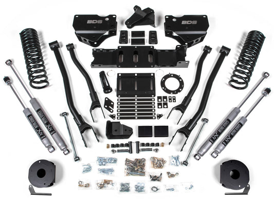 BDS 2019-2024 RAM 2500 DIESEL,4WD,4" LIFT KIT,4-LINK,AIR RIDE,NITRO SHOCKS