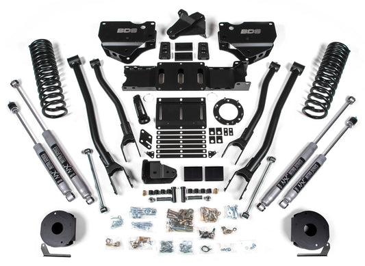 BDS 2019-2024 RAM 2500 4WD,GAS,4" 4-LINK LIFT,REAR AIR RIDE,NX2 SHOCKS
