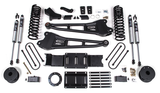 BDS 2019-2024 RAM 3500 4WD,GAS,4" RADIUS LIFT,3" BLOCK,AIR RIDE,FOX 2.0 SHOCKS