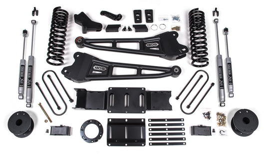 BDS 2019-2024 RAM 3500 4WD,GAS,4" RADIUS LIFT,3" BLOCK,AIR RIDE,NX2 SHOCKS