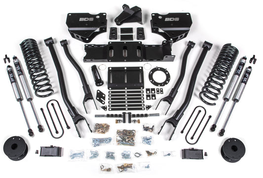BDS 2019-2024 RAM 3500 4WD,GAS,4" 4-LINK LIFT,3" BLOCK,AIR RIDE,FOX 2.0 SHOCKS