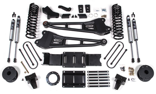 BDS 2019-2024 RAM 3500 4WD,DIESEL,6" RADIUS LIFT,AIR RIDE,6-BOLT,FOX 2.0 SHOCKS