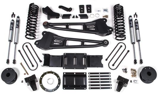 BDS 2019-2024 RAM 3500 4WD,DIESEL,6" RADIUS LIFT,AIR RIDE,8-BOLT,FOX 2.0 SHOCKS