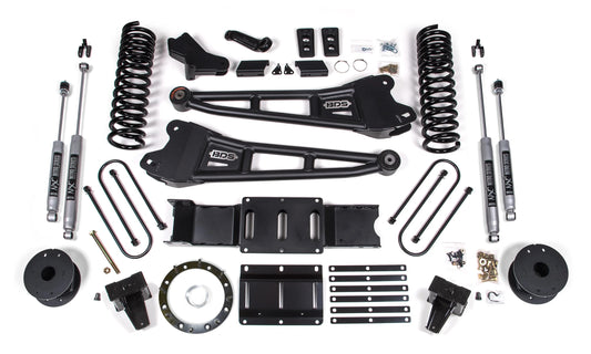 BDS 2019-2024 RAM 3500 4WD,DIESEL,6" RADIUS LIFT,AIR RIDE,8-BOLT,NX2 SHOCKS