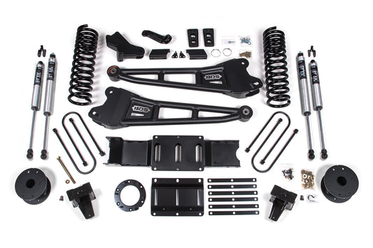 BDS 2019-2024 RAM 3500 4WD,GAS,5.5" RADIUS LIFT,5" BLOCK,AIR RIDE,FOX 2.0 SHOCKS