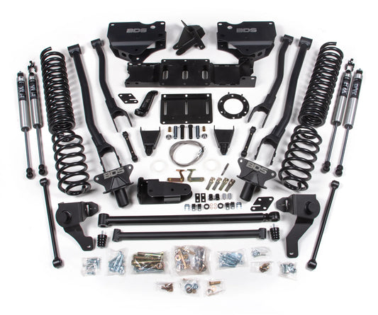 BDS 2019-2024 RAM 2500 4WD,DIESEL,8" 4-LINK LIFT,COIL SPRINGS,FOX 2.0 SHOCKS