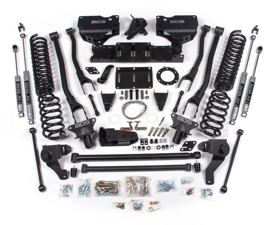 BDS 2019-2024 RAM 2500 4WD,DIESEL,8" 4-LINK LIFT,COIL SPRINGS,NX2 SHOCKS