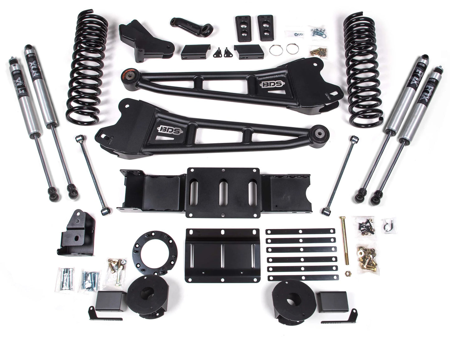 BDS 2019-2024 RAM 3500 4WD,DIESEL,6" RADIUS LIFT,REAR AIR RIDE,FOX 2.0 SHOCKS