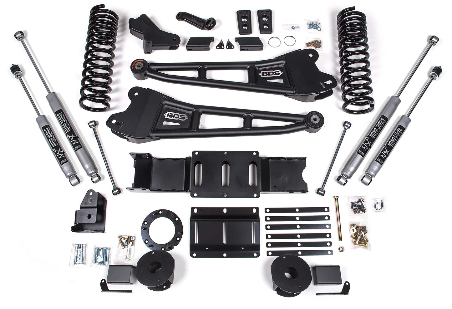 BDS 2019-2024 RAM 3500 4WD,DIESEL,6" RADIUS LIFT,REAR AIR RIDE,NITRO SHOCKS