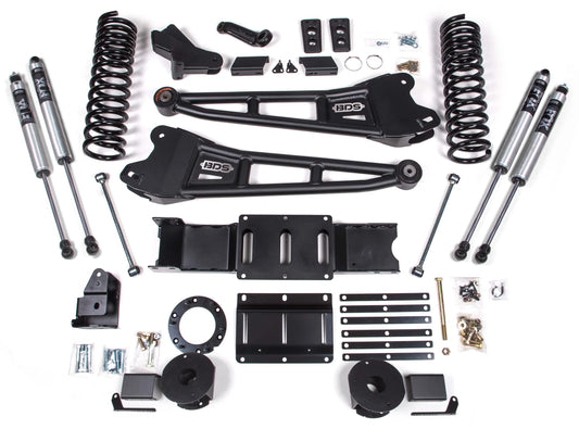 BDS 2019-2024 RAM 3500 4WD,GAS,5.5" RADIUS LIFT,REAR AIR RIDE,FOX 2.0 SHOCKS