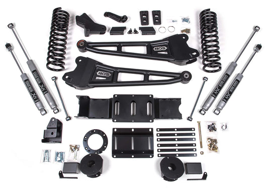 BDS 2019-2024 RAM 3500 4WD,GAS,5.5" RADIUS LIFT,REAR AIR RIDE,NX2 SHOCKS