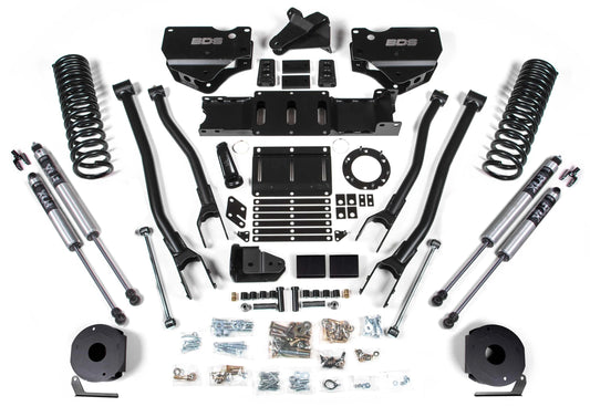 BDS 2019-2024 RAM 3500 4WD,DIESEL,6" 4-LINK LIFT,REAR AIR RIDE,FOX 2.0 SHOCKS