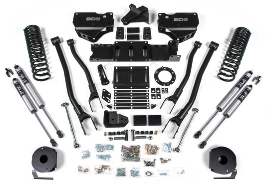 BDS 2019-2024 RAM 2500 4WD,GAS,5.5" 4-LINK LIFT,REAR AIR RIDE,FOX 2.0 SHOCKS