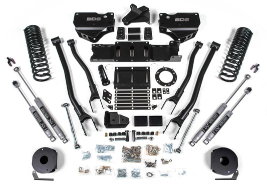 BDS 2019-2024 RAM 2500 4WD,GAS,5.5" 4-LINK LIFT,REAR AIR RIDE,NITRO SHOCKS