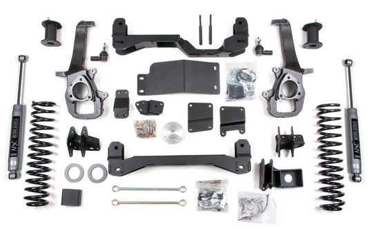 BDS 2013-2024 RAM 1500 4WD,4" LIFT KIT,3" COIL SPRINGS,NITRO SHOCKS