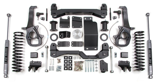 BDS 2013-2024 RAM 1500 4WD,6" LIFT KIT,5" COIL SPRINGS,NITRO SHOCKS