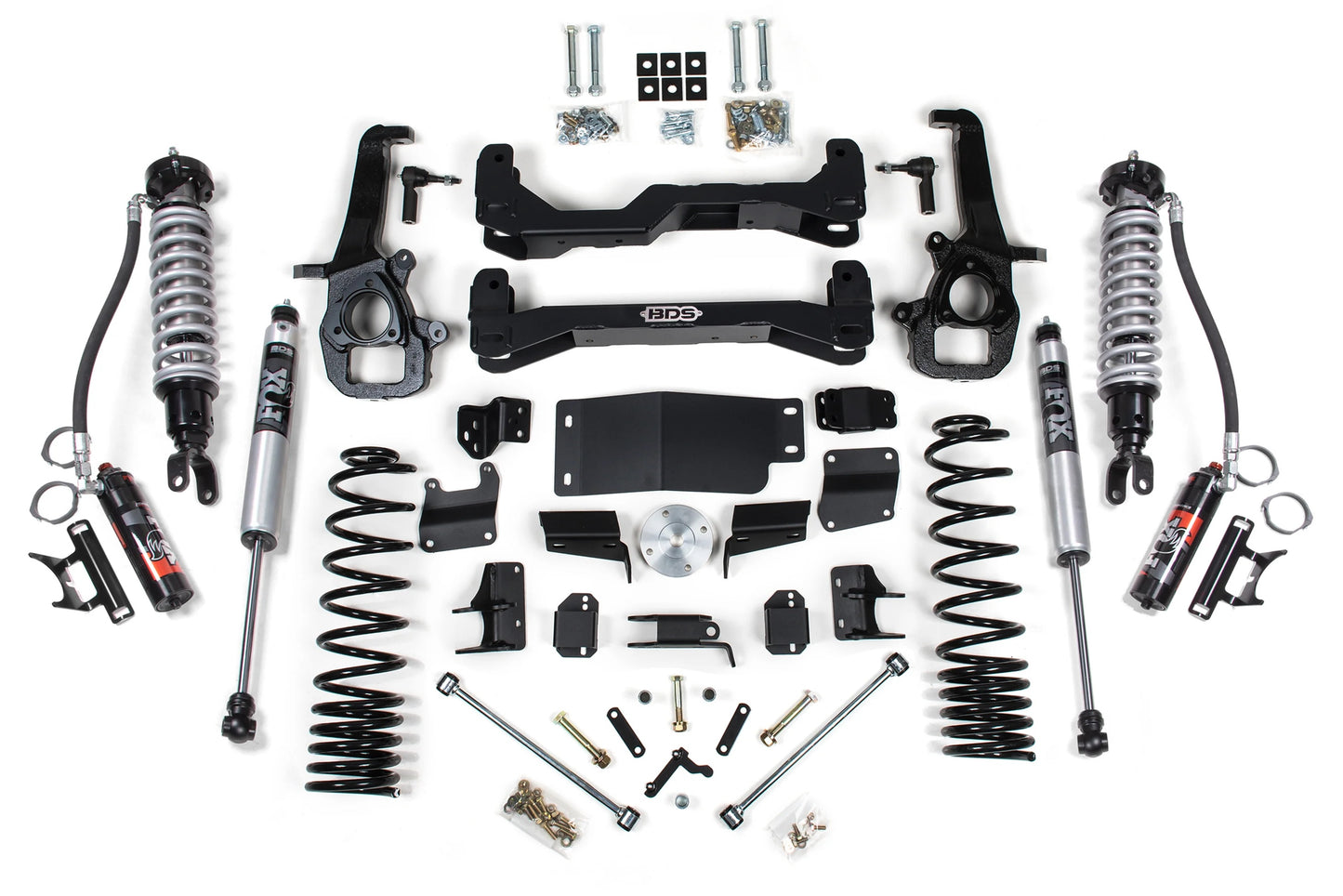 BDS 2019-2024 RAM 1500 REBEL 4WD,3" LIFT KIT,STANDARD KNUCKLE,FOX 2.5,FOX 2.0