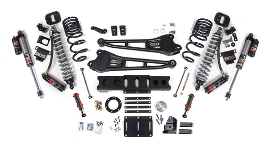BDS 2014-2018 RAM 2500 4WD,DIESEL,4" RADIUS ARM LIFT KIT,HYDRO,FOX 2.5 COILOVER
