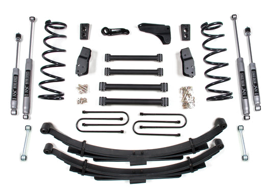 BDS 2005-2007 RAM 2500 POWERWAGON,4" LIFT KIT,4" AXLE,LEAF SPRINGS,NITRO