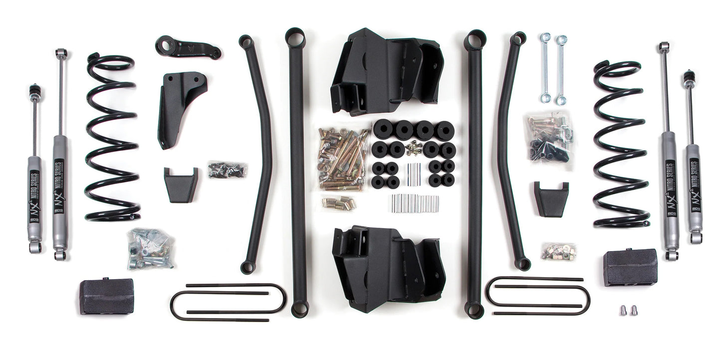 BDS 2005-2007 RAM 2500 POWERWAGON,4" LIFT KIT,3.5" AXLE,BLOCK,LONG,NITRO