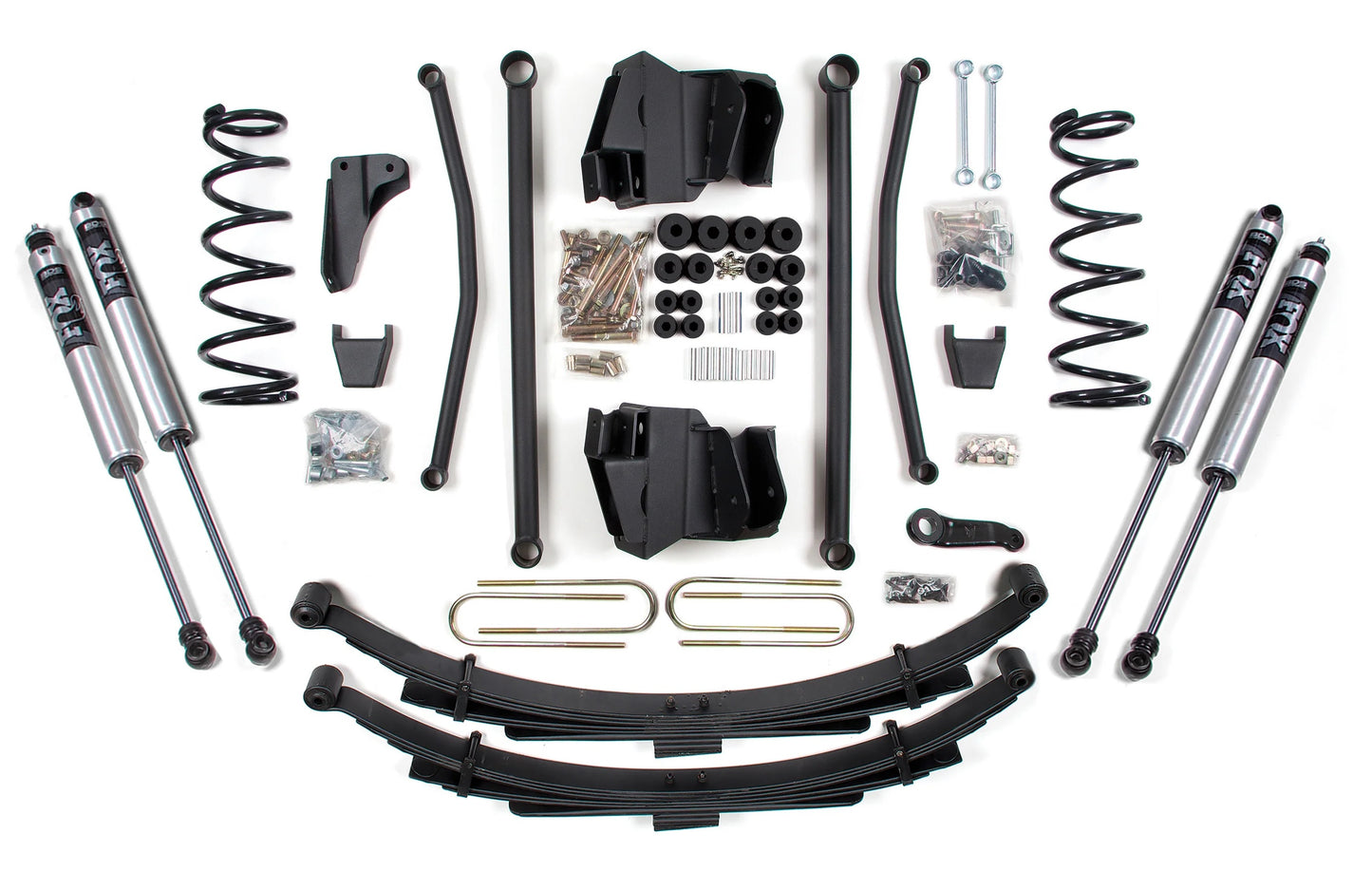 BDS 2005-2007 RAM 2500 POWERWAGON,4" LIFT KIT,3.5" AXLE,LEAFS,LONG,FOX 2.0