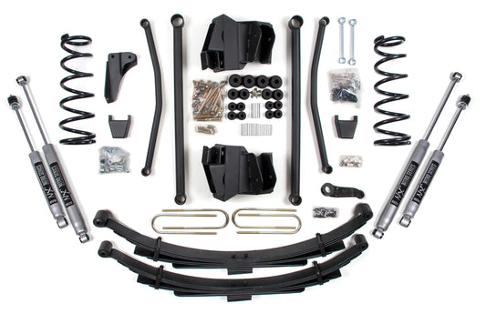 BDS 2005-2007 RAM 2500 POWERWAGON,4" LIFT KIT,3.5" AXLE,LEAFS,LONG,NITRO