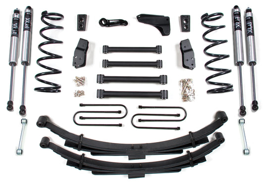 BDS 2008 RAM 2500 POWERWAGON,4" LIFT KIT,3.5" AXLE,LEAFS,LONG,FOX 2.0 SHOCKS