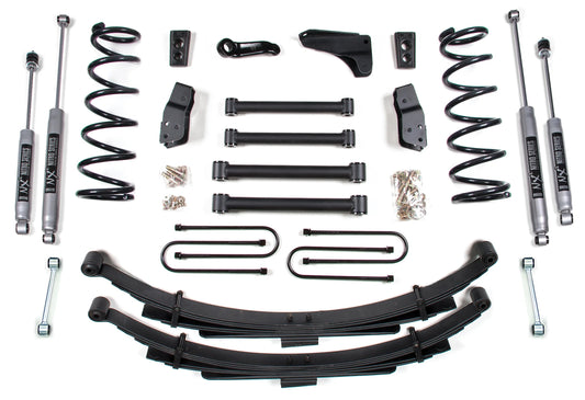 BDS 2008 RAM 2500 POWERWAGON,4" LIFT KIT,3.5" AXLE,LEAFS,LONG,NITRO SHOCKS