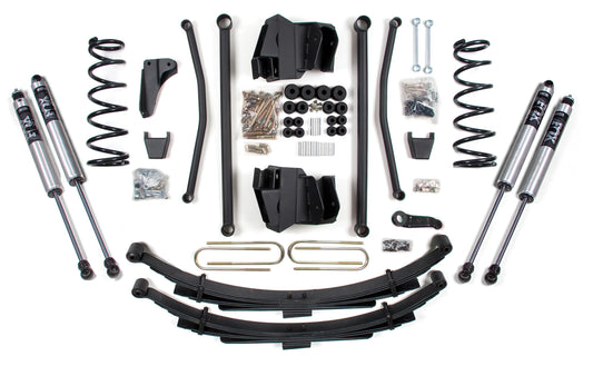 BDS 2008 RAM 2500 POWERWAGON,4" LIFT KIT,3.5" AXLE,LEAFS,LONG,FOX 2.0 SHOCKS