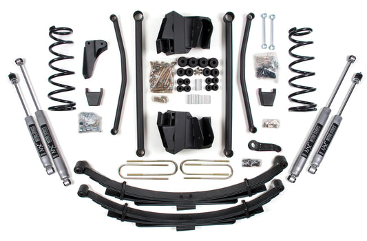 BDS 2008 RAM 2500 POWERWAGON,4" LIFT KIT,3.5" AXLE,LEAFS,LONG,NITRO SHOCKS