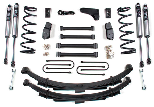BDS 2009-2013 RAM 2500 POWERWAGON,4" LIFT KIT,LEAF SPRINGS,FOX 2.0 SHOCKS